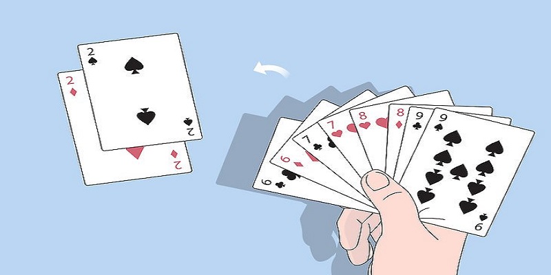 4 đôi thông chặt được gì, có chặt được đôi "2" không