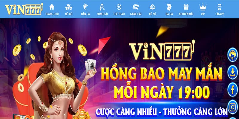 Linh vào Vin777 chính thống cập nhật mới nhất cho người chơi